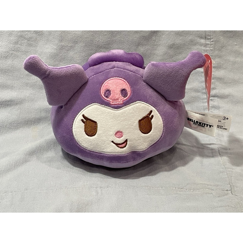 NEW Sanrio Hello Kitty & Friends: Dumpling‎ 7" Plush Stuffed Toy - Kuromi